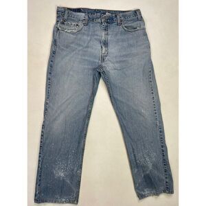 VINTAGE Levi's 505 Denim Jeans Men Size 35 X 28 Blue Tag Size 36 X 30